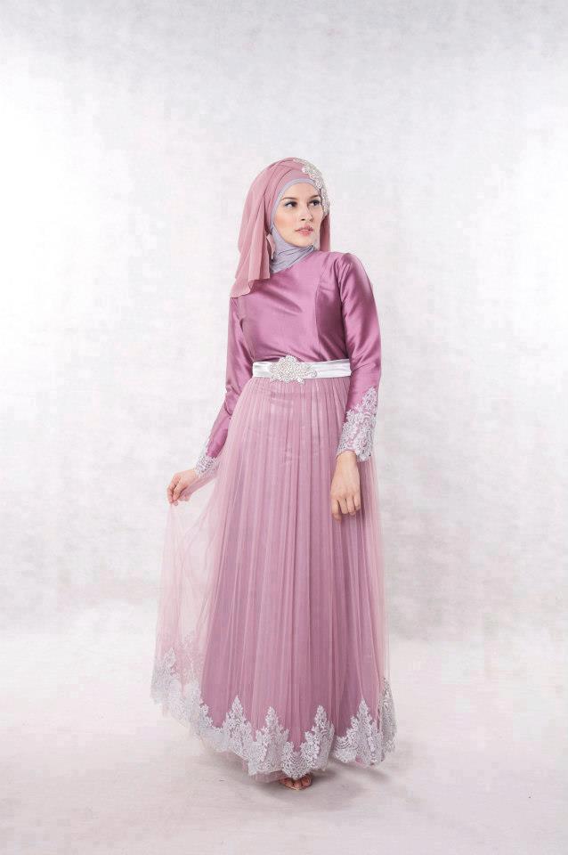 45+ Model Baju Muslim Gamis Artis Modern Terbaru 2019 